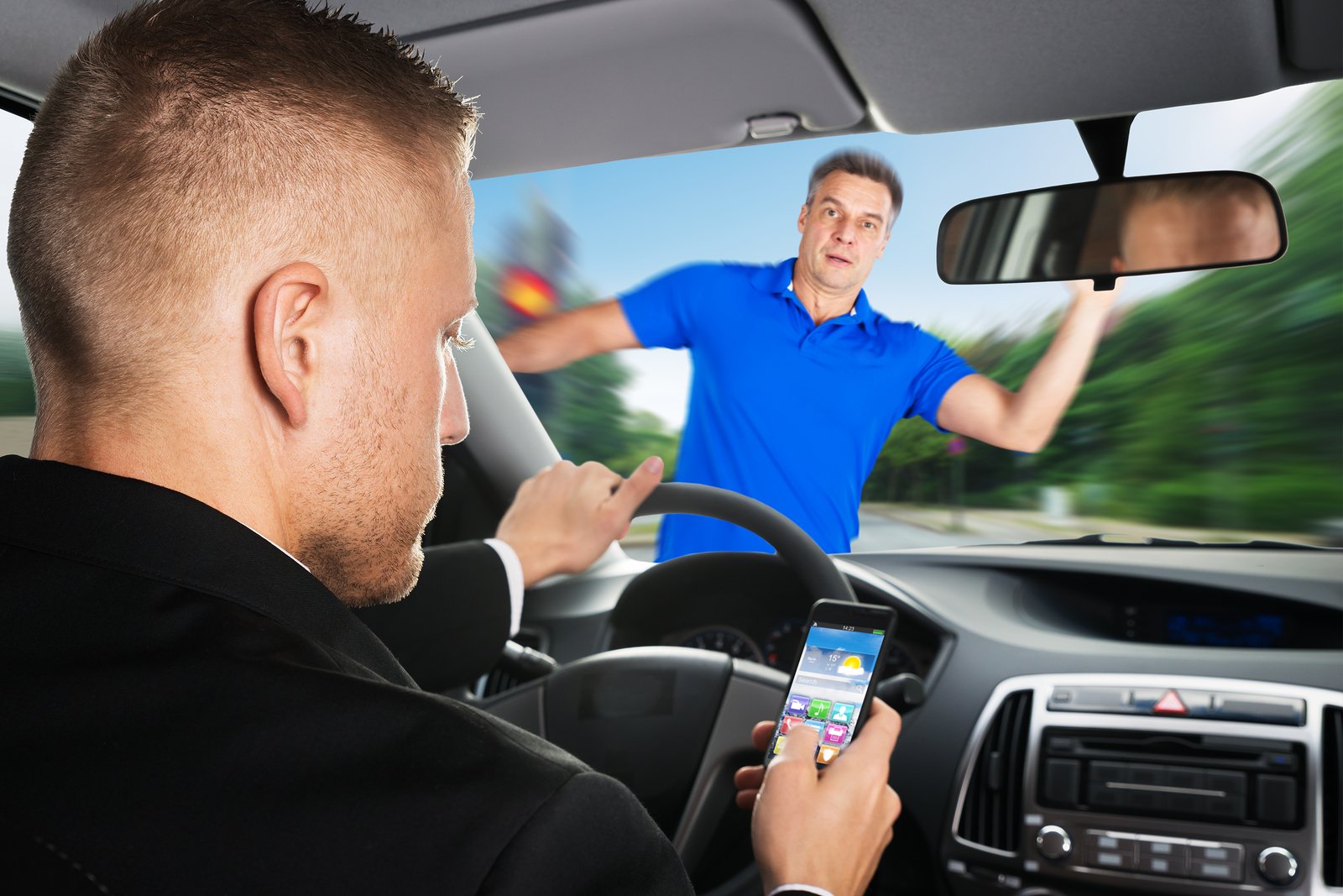 Distracted driving  can cause fatal accidents. Source: Law Group