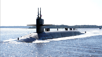 Detecting submarines by the bubbles they produce