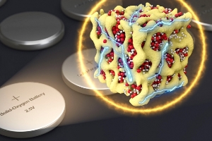 Nanolithia embedded in a cobalt oxide matrix. Image credit: Ju Li and Zhi Zhu, MIT