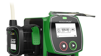 The new Verderflex Ds500 dosing and metering pump with IoT functionality