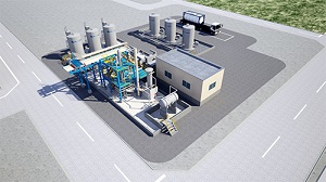 The Kawasaki dehydrogenation plant. Image credit: Mitsui & Co., Ltd.
