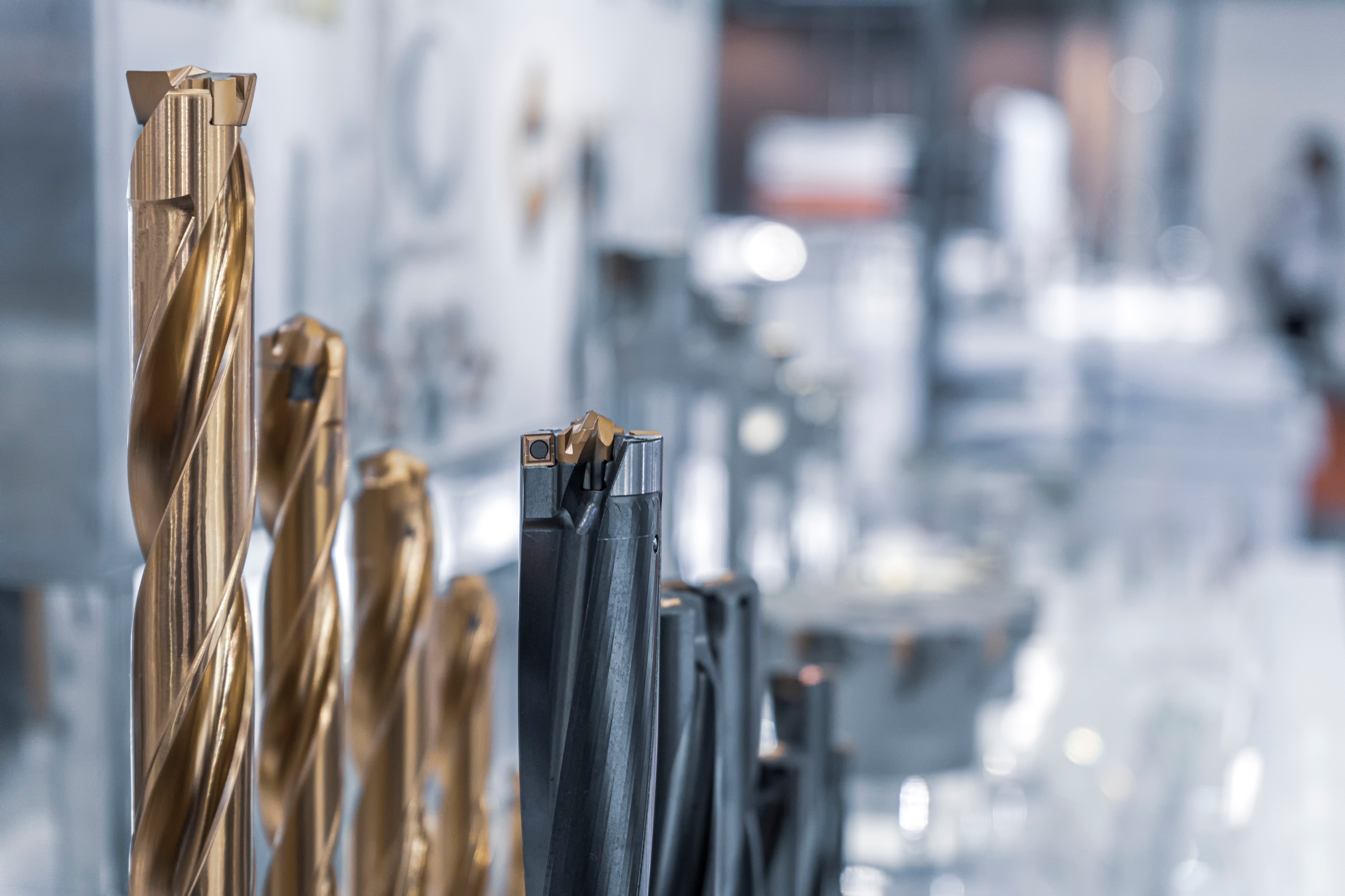 One of the primary applications of crystalline alloys is the application of wear-resistant coatings onto cutting tools, extending operational life by limiting abrasive wear. Source: CHOKCHAI/Adobe Stock