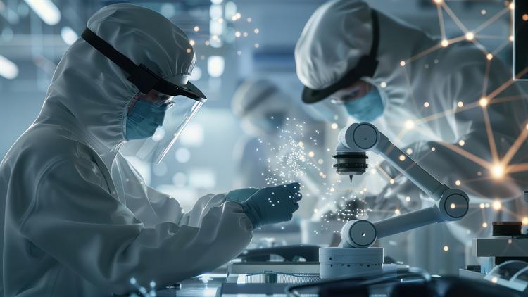 Cobots enter the cleanroom workspace