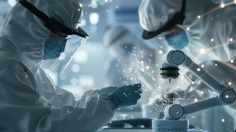 Cobots enter the cleanroom workspace