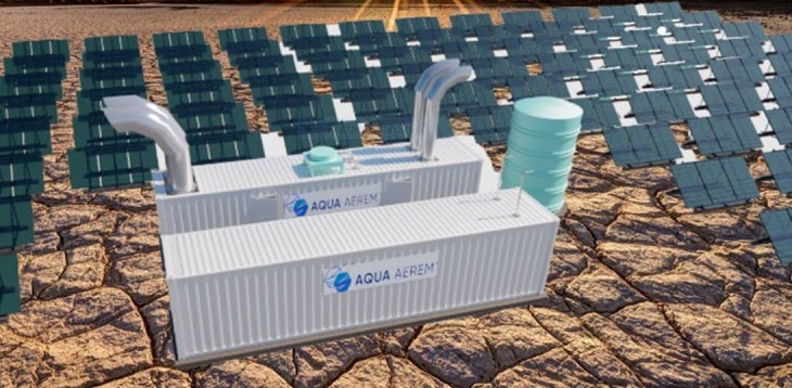 The system will provide water, green hydrogen and on-demand electricity for a Northern Territory community. Source: Aqua Aerem