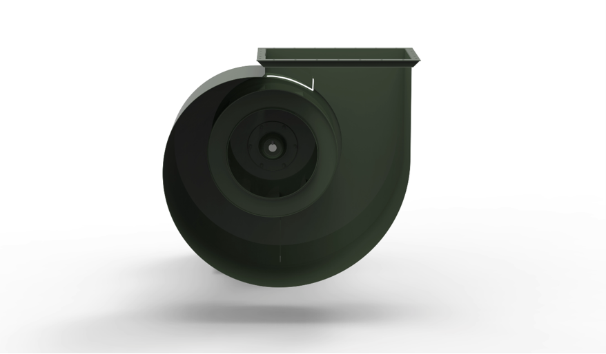 Figure 10: Some centrifugal fans utilize a cut-off sheet. Source: The New York Blower Company