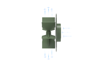 Figure 8: Radial bladed fans. Source: The New York Blower Company