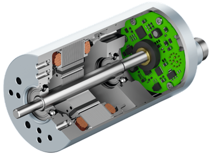 Figure 1. ebm-papst's ECI-63 K4 motor with integrated electronics. Source: ebm-papst