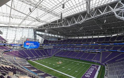 A triple-layer ETFE system covers about 60% of the US Bank Stadium in Minneapolis, Minn. Image source: Minnesota Vikings