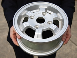 Magnesium can be used for lightweight automotive components such as wheels. Image credit: CSIRO.