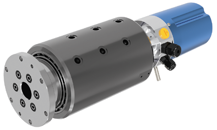 Figure 2: Slip ring solutions can vary vastly in terms of their size and application, depending on the desired specifications. Here is an example of a combo solution with an SRD slip ring and a multi-pass soft seal (MPSS). Source: Deublin