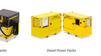 New hydraulic power pack options for portable machine tools