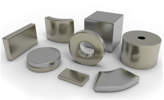Figure 1. Arnold Magnetic Technologies produces neodymium magnets in various form factors. Source: Arnold Magnetic Technologies