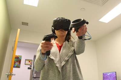 Researchers tested methods of delivering effective vaccination messages through print, video and virtual reality. Source: Sarah Freeman, University of Georgia