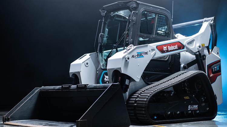 First all-electric skid-steer replaces messy hydraulics | GlobalSpec