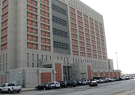 MDC Brooklyn, where prisoners were held for a week without heat or electricity. 