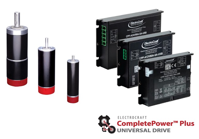Figure 1. ElectroCraft CompletePower Plus Universal Drive and RPX Series Brushless DC Motors. Source: ElectroCraft