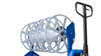 New Stow & Go System streamlines wire and cable spool transport