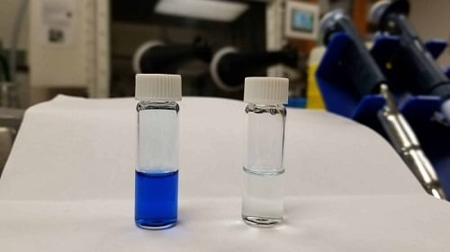 Polycarbodiimide can remove dyes from water, and the synthetic polymer can be recovered and reused. Source: North Carolina State University