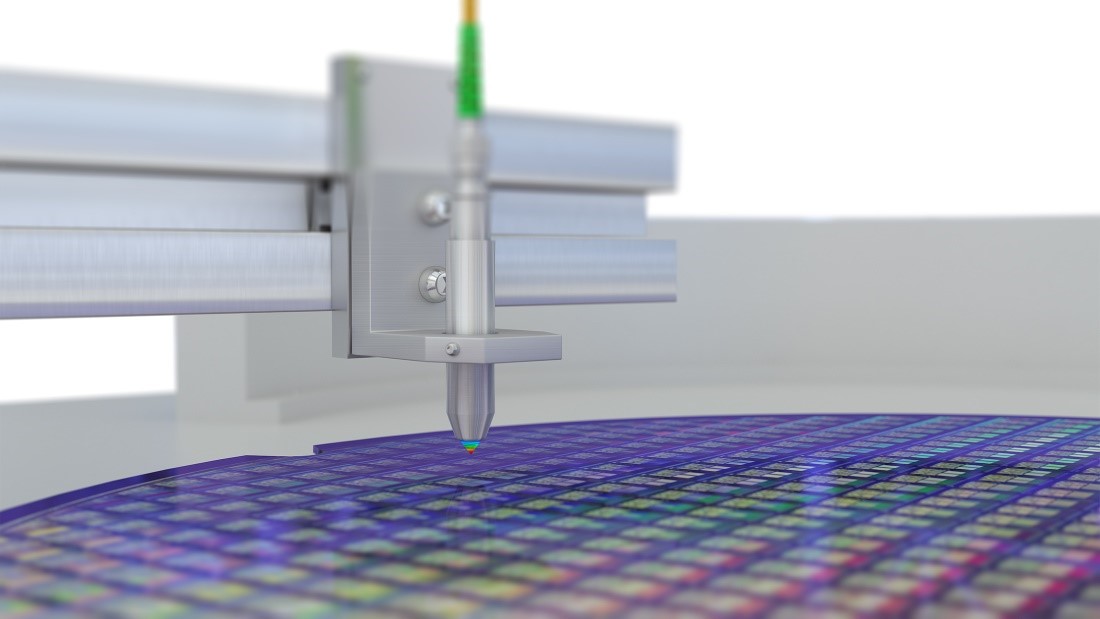 Figure 2. Confocal sensors from Micro-Epsilon reliably detect fine details and generate light spots smaller than 3 µm. Source: Micro-Epsilon