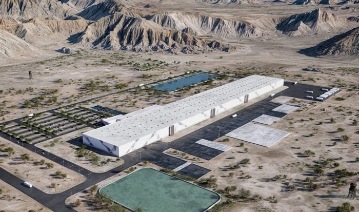 A 3D rendering of Lyten’s planned gigafactory in the Reno AirLogistics Park at Stead Airport. Source: Lyten