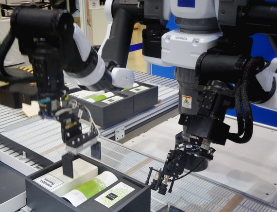 Figure 1. Robots can optimize a production operation by automating its tedious, repeatable tasks.