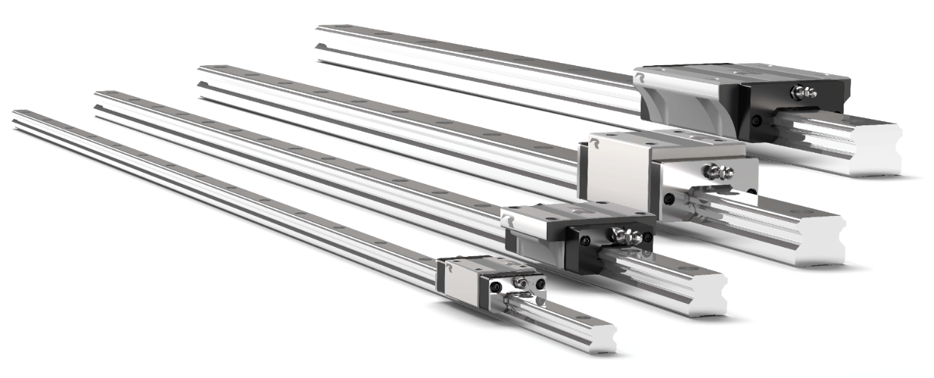 Figure 4. RBS linear guide products. Source: Rockford Ball Screw