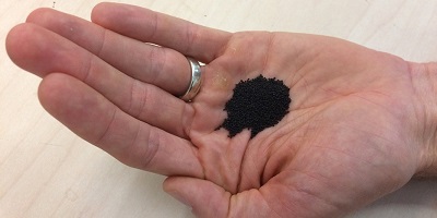 Mineral-coated sand could unlock new water supply by removing two kinds of contamination. Source: University of California Berkeley