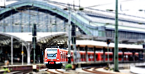 Train at Cologne, Germany, main station. Credit: Pixabay