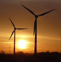 Wind and solar energy can be a big part of an economical, low-emission electricity generation. Image credit: Pixabay.