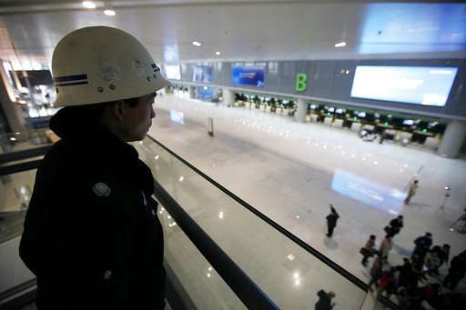 It's now possible to check in automatically at Shanghai's Hongqiao airport using facial recognition technology. The airport unveiled self-service kiosks for flight and baggage check-in, security clearance and boarding powered by facial recognition technology, according to the Civil Aviation Administration of China. Source: AP Photo/Eugene Hoshiko, File 