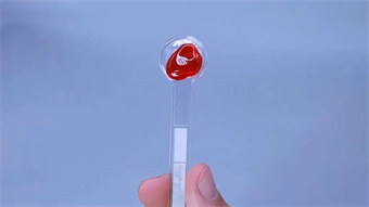 This lollipop has a sensor hidden inside