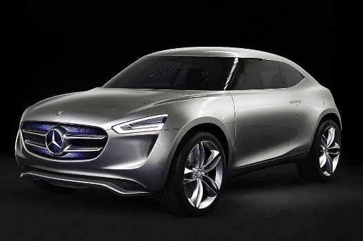Mercedes G-Code offers energy-generating paint. Source: Mercedes