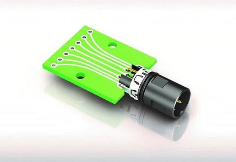 Binder expands angled connectors for PCBs