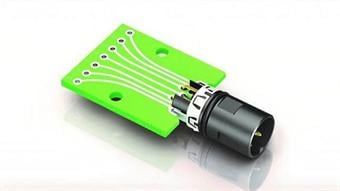 Binder expands angled connectors for PCBs