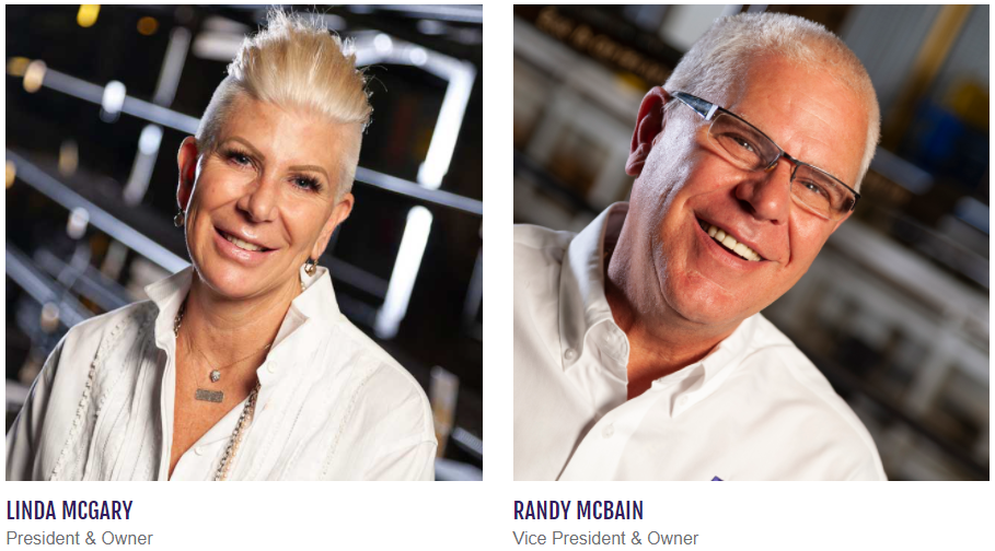 Figure 5. RBS owners Linda McGary and Randy McBain. 