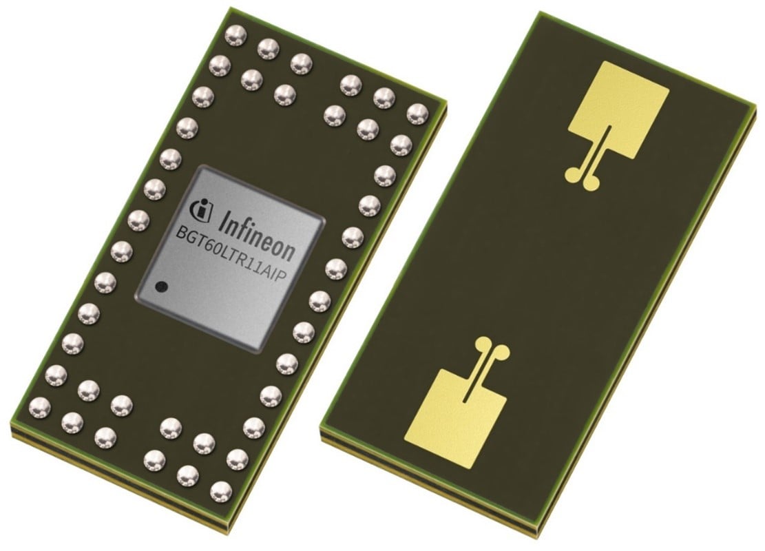 Figure 1: The new BGT60LTR11AIP. Source: Infineon Technologies AG