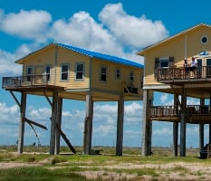Researchers advocate for nitrogen-removal treatment systems in coastal zones that have high water tables. Image credit: Patsy Lynch/FEMA.