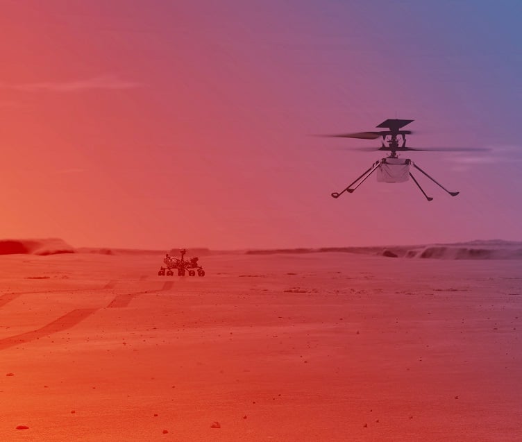 NASA preps for first Martian drone helicopter flight
