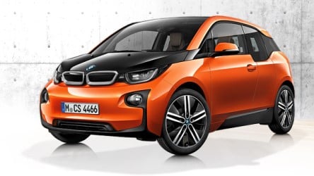 BMW released the i3, an electric vehicle featuring one of the first mass-produced CFRP passenger cells in the auto industry. Source: BMW