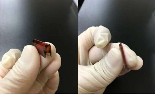 Repeated bending causes irreparable damage to flexible conductors in the form of microscopic cracks. Source: DGIST