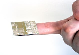 One of the 7nm test chips. Image source: IBM