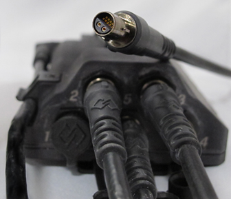 Figure 3. Helmet connector option. Source: Omnetics Connector Corporation
