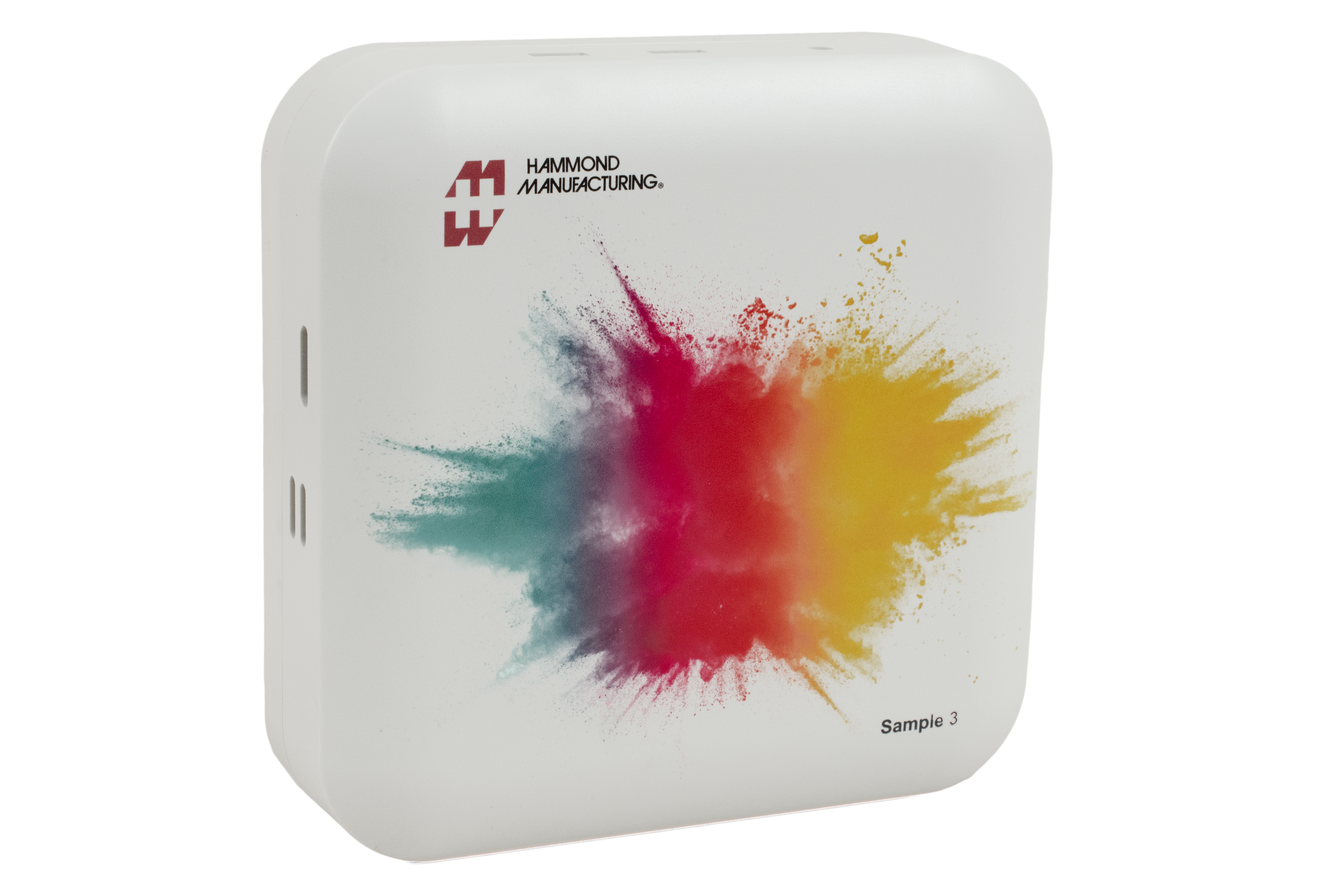 Figure 1. Ultra-durable powder paint can be color matched to manufacturer specifications, ensuring a factory-quality paint finish every time. Source: Hammond Manufacturing