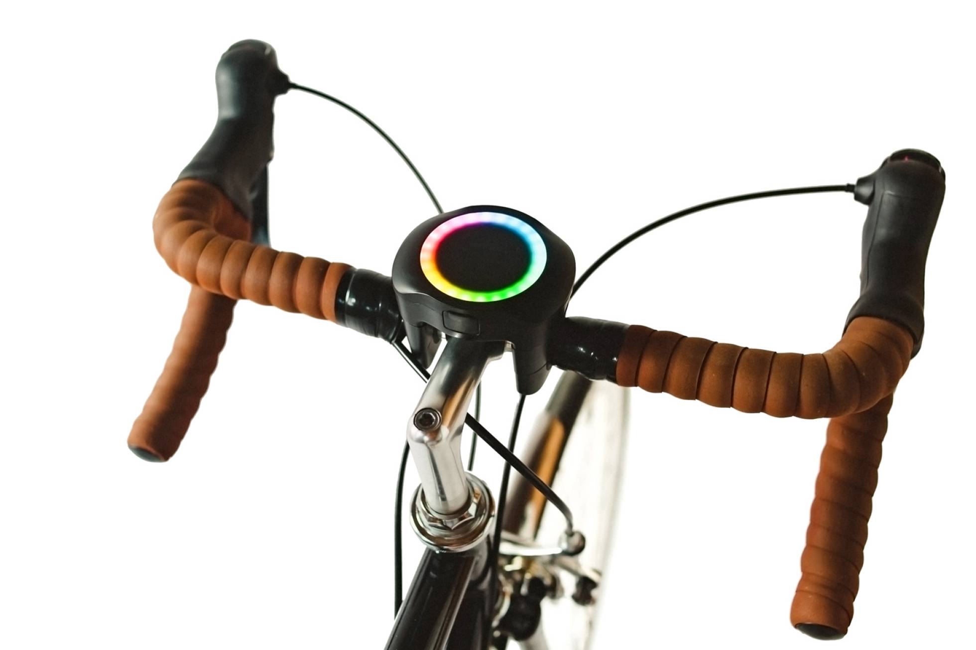 The SmartHalo mounted on a bike. Source: SmartHalo Technologies