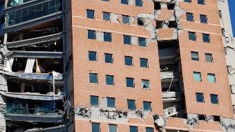 An optical sensor could speed up the time it takes to evaluate whether buildings are safe to occupy after an earthquake. Source: LBNL