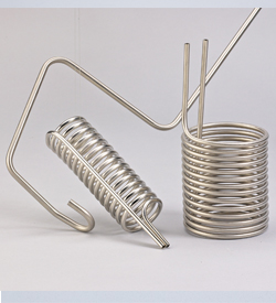 Figure 4. Bending and coiling can provide optimized thin walled tubing constructions for heat transfer applications. Source: Eagle Stainless Tube and Fabrication