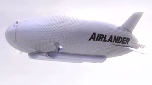 Artist&rsquo;s impression of the Airlander in flight.