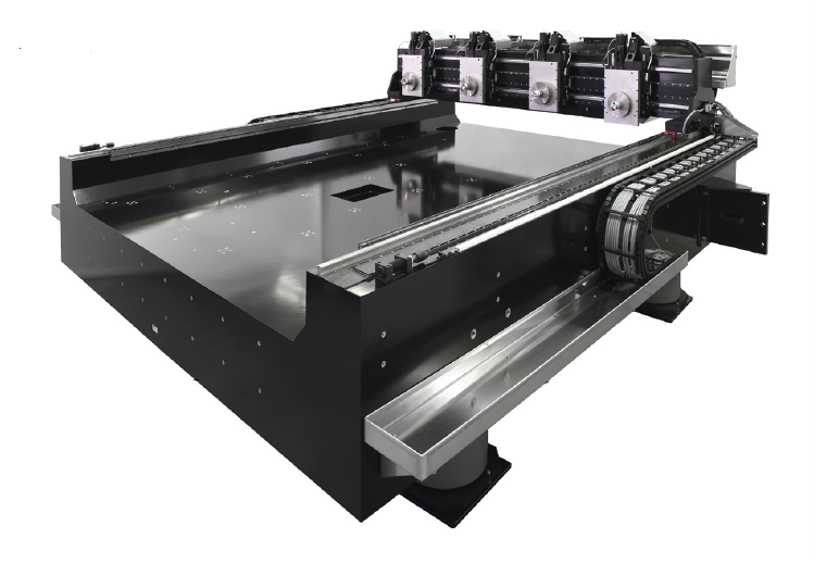 Figure 1: Mineral cast LCD panel metrology. Source: Schneeberger
