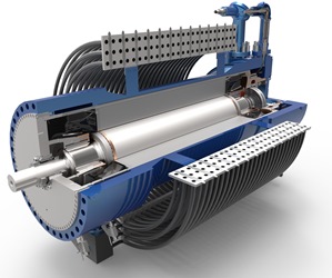 Aqua&rsquo;s cooling system removes as much as 2 MW of waste energy produced during the testing of fluid-filled pump motors.